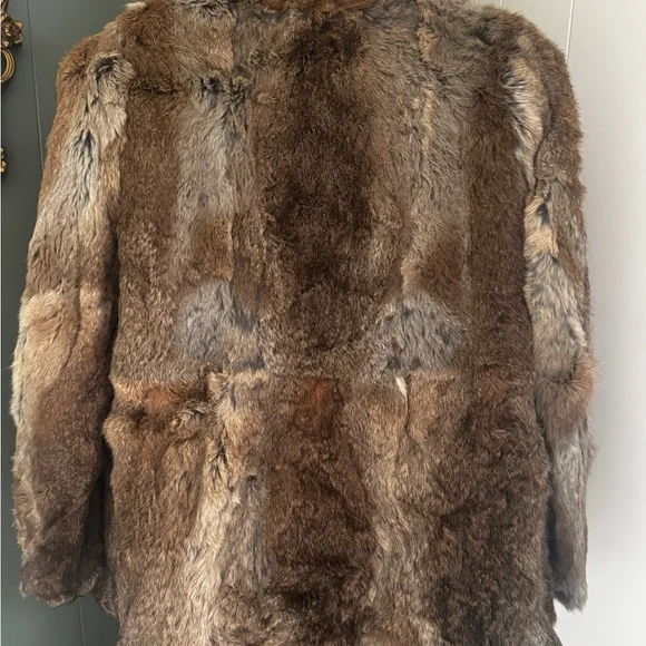 VINTAGE ‘OPERA’, REAL Rabbit Fur Coat. - Picture 3 of 4